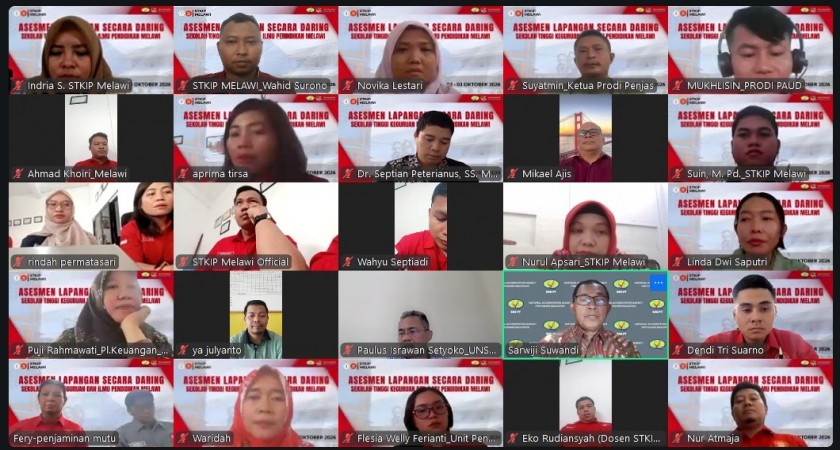 Asesmen Lapangan Secara Daring untuk Proses Akreditasi Perguruan Tinggi